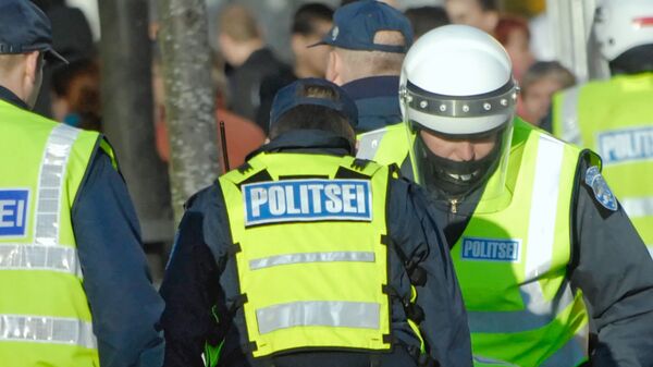 Полиция в Эстонии. Архивное фото