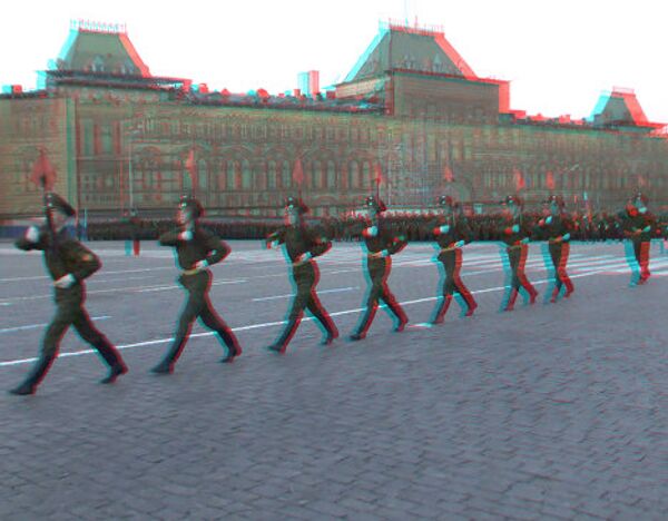 Репетиция парада Победы на Красной площади в Москве