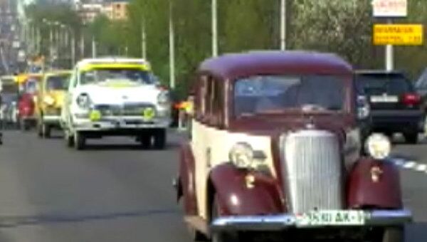 Opel 35-го года  принимает участие в автопробеге Рожденные в СССР