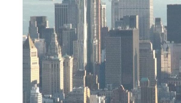 Взгляд на Нью-Йорк с высоты Эмпайр Стейт Билдинг