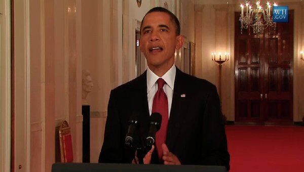Обращение Барака Обамы к граждан США после сообщений об уничтожении Усамы бен Ладена