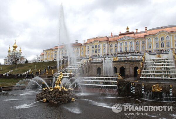 Музей фонтанного дела в Петергофе. Ропшинские высоты фонтаны Петергофа.