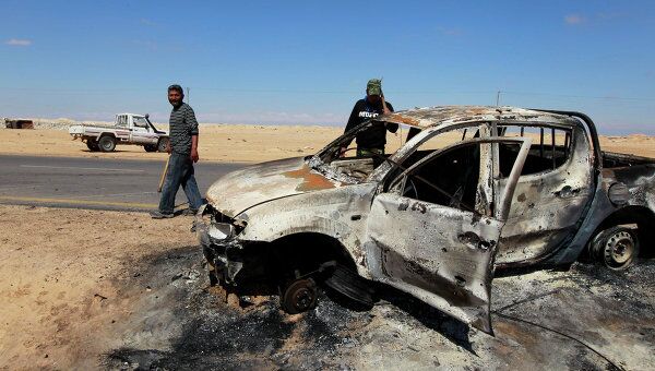 Ливийская армия обстреляла ракетами Зинтан на северо-западе страны