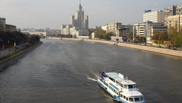 Открытие сезона водных прогулок по Москве-реке 