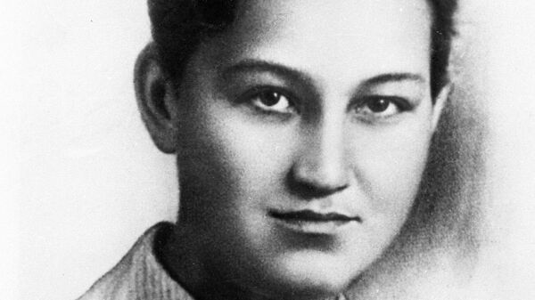 Герой Советского Союза, партизанка Зоя Космодемьянская. Архивное фото