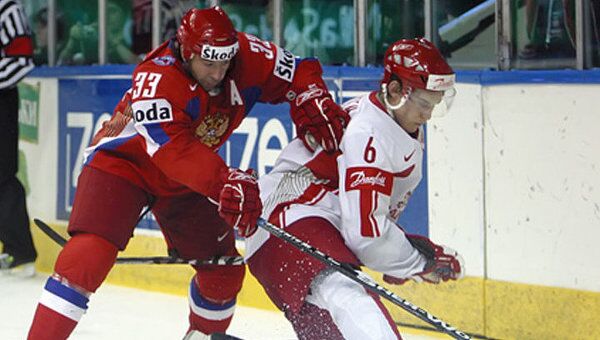 Второй круг ЧМ по хоккею сборная России начнет матчем против Дании