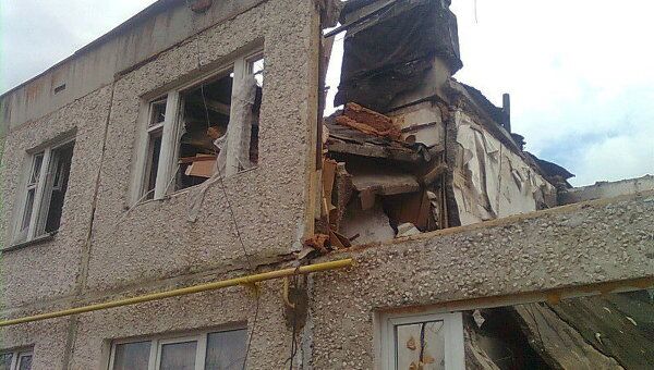 Взрыв газа в Ивановской области