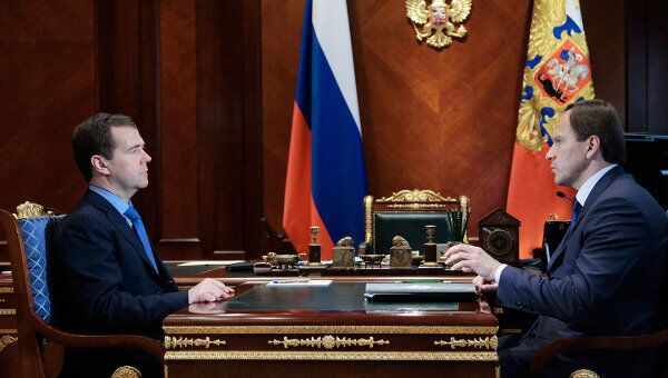 Встреча Дмитрия Медведева и Льва Кузнецова