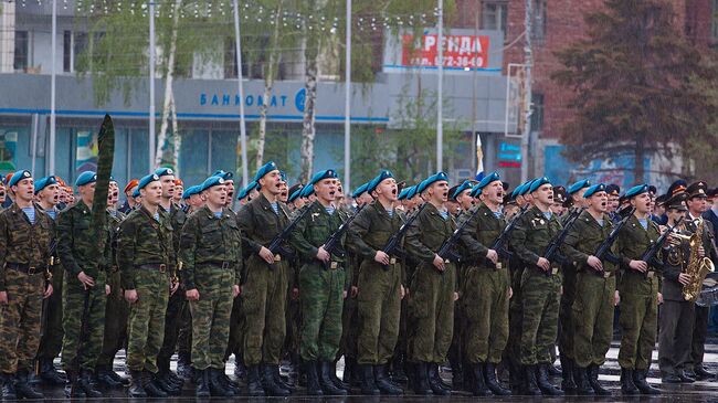 Репетиция парада Победы в Самаре