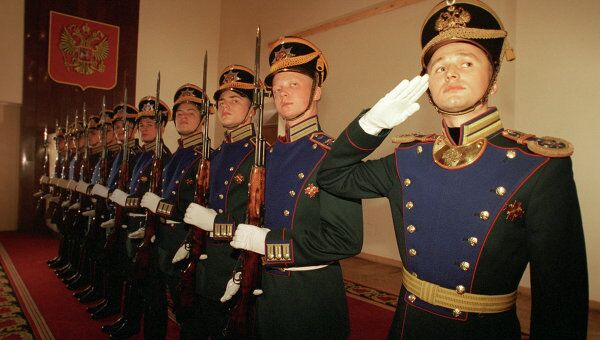 Солдаты Президентского полка