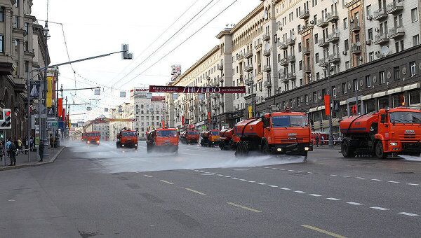 Москва накануне Дня Победы
