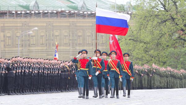 Военный парад, посвященный 66-летию Победы в Великой Отечественной войне