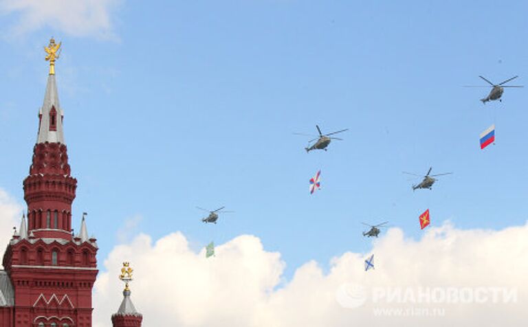 Военный парад, посвященный 66-летию Победы в Великой Отечественной войне