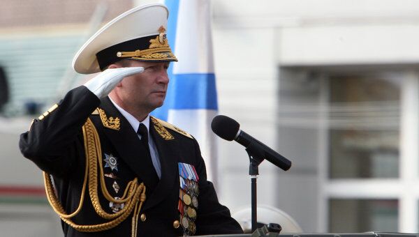 Вице-адмирал Виктор Чирков. Архив