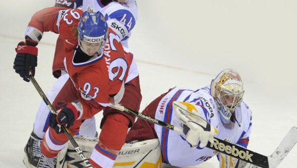 Сборная России сыграет в четвертьфинале ЧМ по хоккею с канадцами