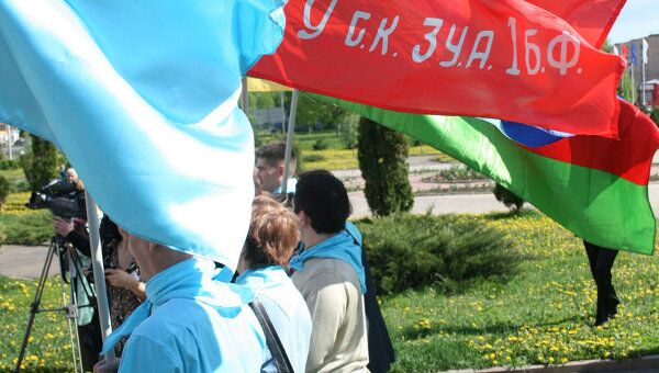 Делегаты Международного Марша Мира в Железногорске 