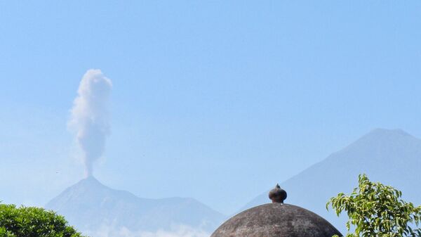 Вулкан в Гватемале. Архивное фото