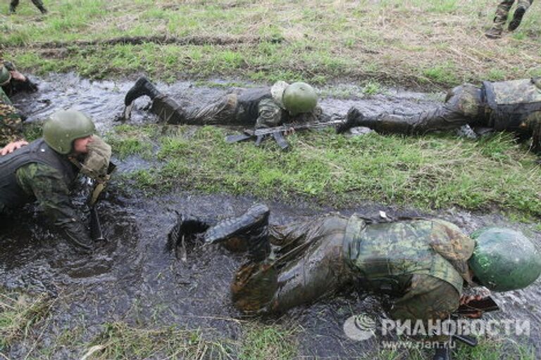 Предварительные испытания на право ношения крапового берета