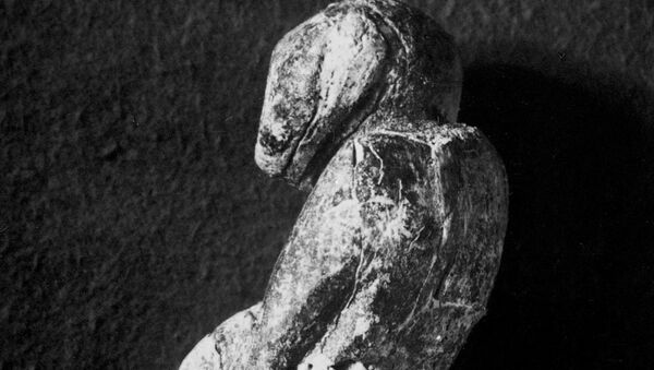 Палеолитическая Венера - археологическая находка в селе Гагарино Липецкой области. Архив