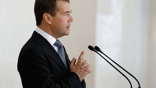 Встреча Дмитрия Медведева с молодыми депутатами парламентских партий