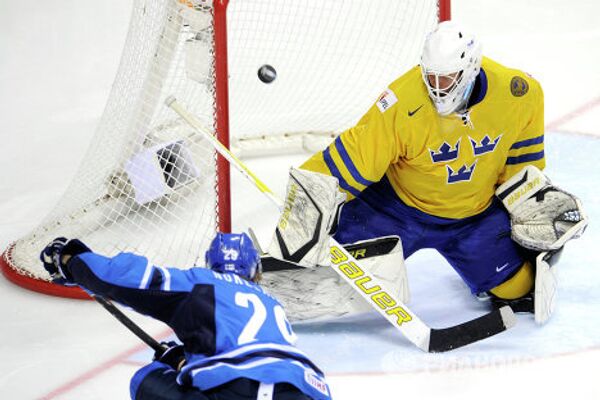 Хоккей. Чемпионат мира. Финальный матч Швеция - Финляндия 1:6