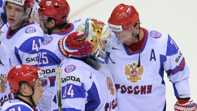 Сборная РФ осталась во главе рейтинга IIHF, несмотря на неудачу на ЧМ