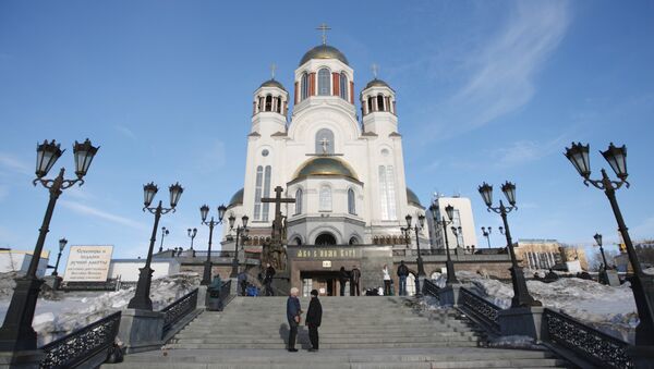 Храм-на-Крови в Екатеринбурге. Архивное фото