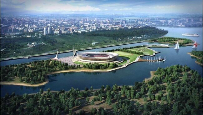 Стадион Нижний Новгород. Архивное фото