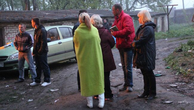 Обрушение жилого дома в Струнино Владимирской области