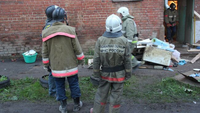Обрушение жилого дома в Струнино Владимирской области