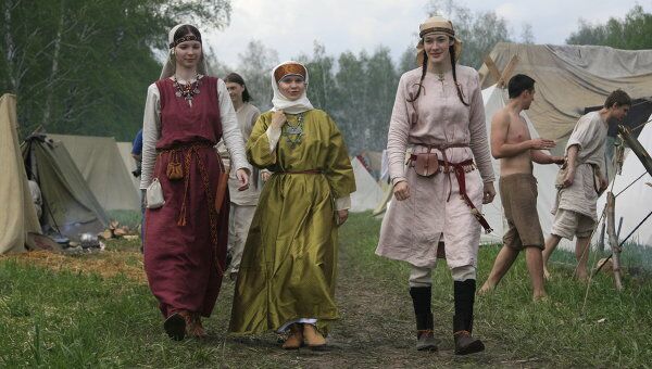 Традиционный фестиваль реконструкторов «Русборг», архивное фото