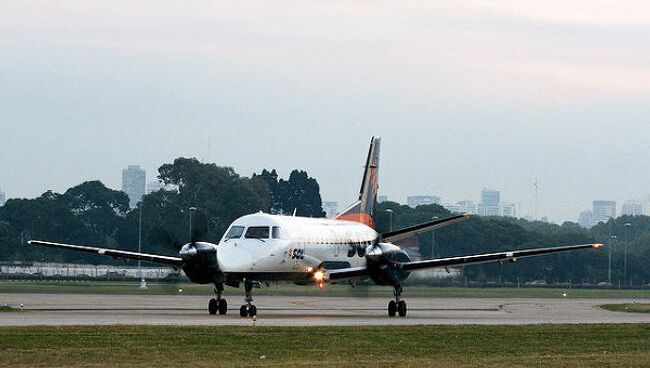 Самолет Saab 340. Архив