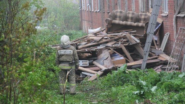 Спасатели нашли тело девочки под завалами дома во Владимирской области