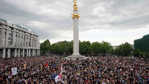 Акция оппозиции в Тбилиси 21 мая 2011 года