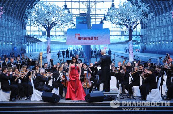 Концерт Владимира Спивакова на Киевском вокзале
