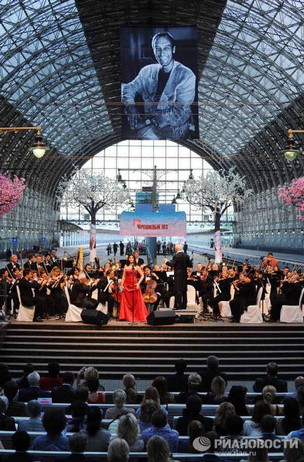 Концерт Владимира Спивакова на Киевском вокзале