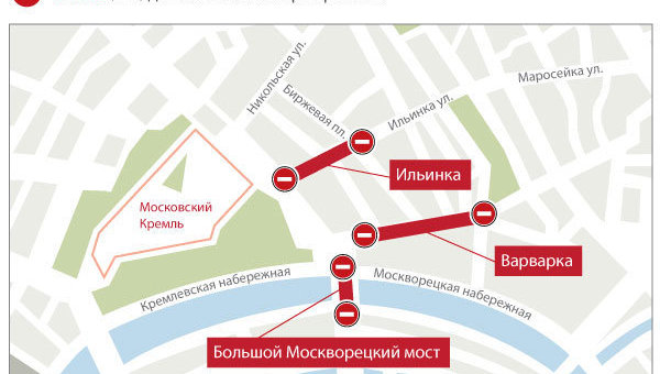 Ограничение движения в Москве в День славянской письменности