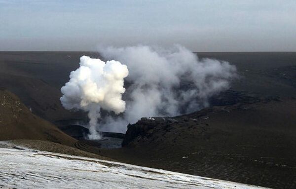 Извержение вулкана Гримсвотн в Исландии