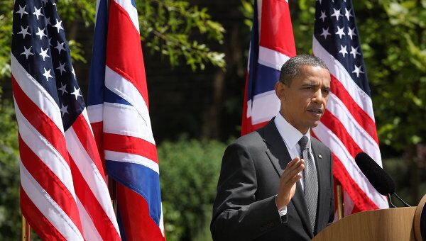 Барак Обама в Лондоне