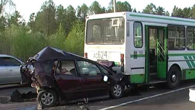 В результате двух ДТП в больницы Ангарска попали 6 человек 