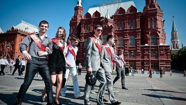 Последний звонок в Москве. Архив