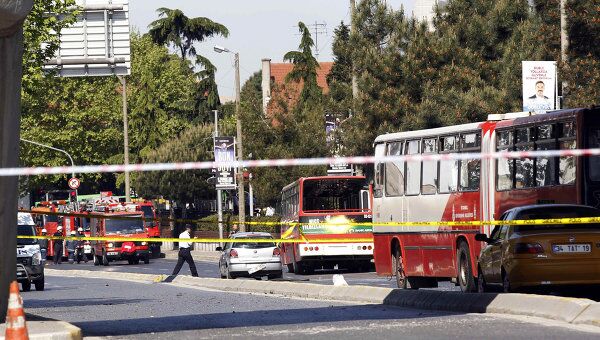 Взрыв прогремел в европейской части Стамбула