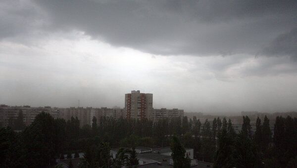 Ураган в Курской области