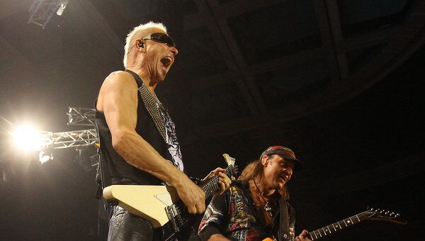 Прощальный концерт рок-группы Scorpions в Москве