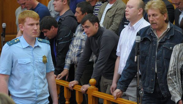 Оглашение приговора сотрудниками Челябинского областного ГУФСИН
