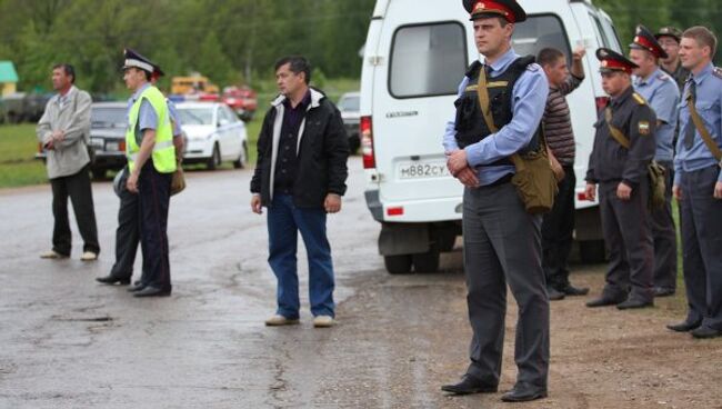 Последствия пожара в воинской части в Башкирии 