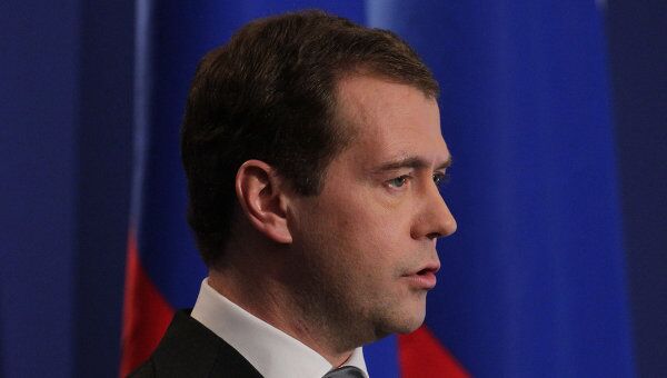 Президент РФ Д.Медведев на саммите Большой восьмерки в Довиле