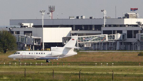 Самолет, на котором доставили Младича в Нидерланды