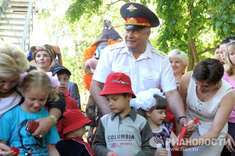 Владимир Колокольцев посетил социальный приют для детей и подростков в Южном административном округе Москвы