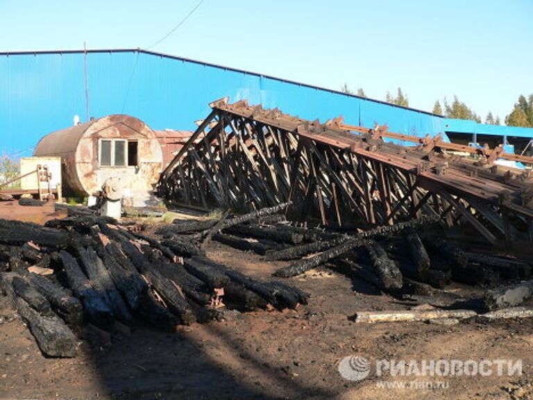 Последствия взрыва АЗС в Костроме